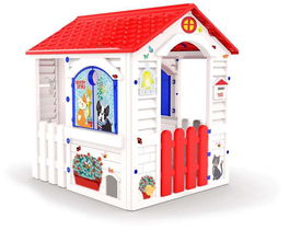 Chicos Country Cottage Casita Pizarra Juguete Infantil Edad Mínima Recomendada: 2 Años