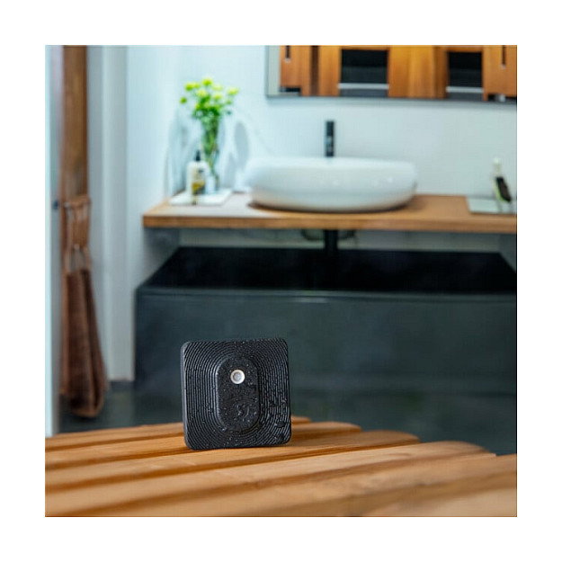 Shelly Blu H&T Black Sensor de Temperatura y Humedad Bluetooth Shelly Blu H&T Black Sensor de Temperatura y Humedad Bluetooth