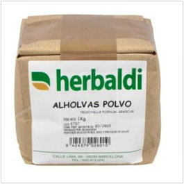 HERBALDI Hierba Alholvas Polvo 1Kg.