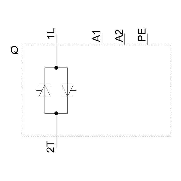 Siemens Halbleiterschütz 3RF2320-1AA04 20A 1phasig