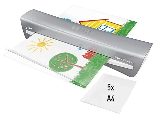 Leitz iLam Home Office Plastificadora A3 Gris de 2 Rodillos hasta 125 micras Leitz iLam Home Office Plastificadora A3 Gris de 2 Rodillos hasta 125 micras