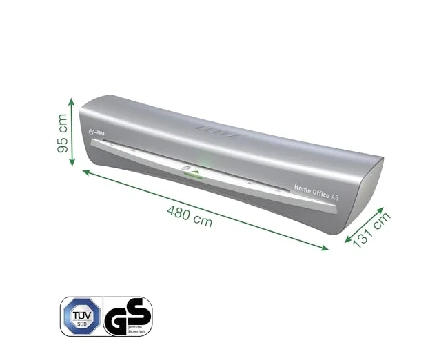 Leitz iLam Home Office Plastificadora A3 Gris de 2 Rodillos hasta 125 micras Leitz iLam Home Office Plastificadora A3 Gris de 2 Rodillos hasta 125 micras