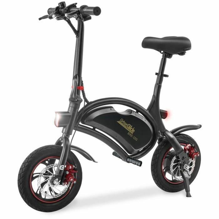 Urbanglide Bicicleta de equilibrio eléctrica BIKE 120S 350 W 12'' Negra Urbanglide Bicicleta de equilibrio eléctrica BIKE 120S 350 W 12'' Negra