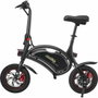 Urbanglide Bicicleta de equilibrio eléctrica BIKE 120S 350 W 12'' Negra