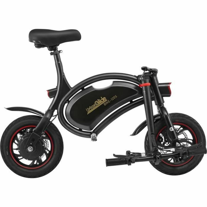 Urbanglide Bicicleta de equilibrio eléctrica BIKE 120S 350 W 12'' Negra Urbanglide Bicicleta de equilibrio eléctrica BIKE 120S 350 W 12'' Negra