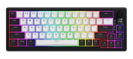 Hator Skyfall 65 Teclado Gaming Magnético-Mecánico Blanco-Negro
