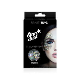 Stardust Supernova, Sombra de ojos con purpurina suelta, 75 g
