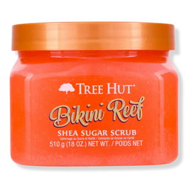 Tree Hut Exfoliante Corporal de Azúcar Bikini Reef con Manteca de Karité, Flor de Loto y Algas, Vegano, para Piel Radiante 510 g