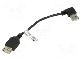 GOOBAY Cable USB 2.0 con conector angular de 0,15m