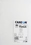 Canson Cartulina Iris Vivaldi Blanco A4 185g Paquete de 50