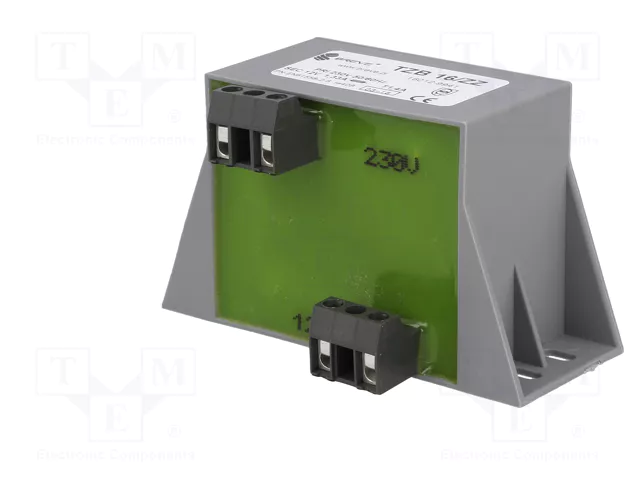 BREVE TUFVASSONS Transformador cerrado 16VA 230VAC/12V