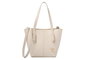 Vince Camuto Bolsa de Hombro Color Crema de Cuero de Polivinilo L:30cm A:14cm Al:23cm