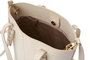 Vince Camuto Bolsa de Hombro Color Crema de Cuero de Polivinilo L:30cm A:14cm Al:23cm
