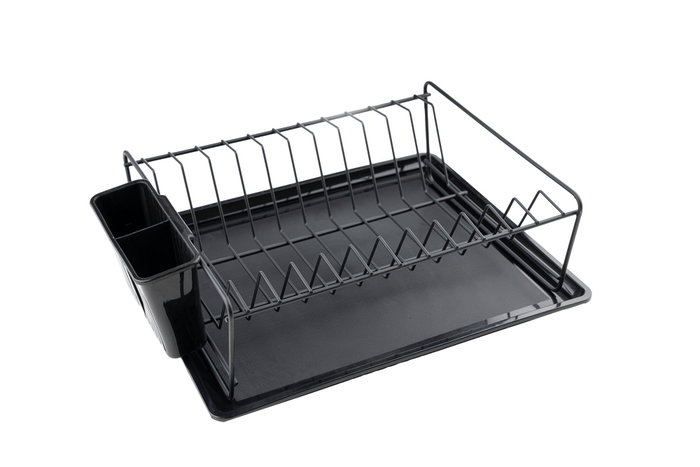Hermia SM011-B Escurreplatos de Metal Negro 35.5x29.5x11 cm Hermia SM011-B Escurreplatos de Metal Negro 35.5x29.5x11 cm