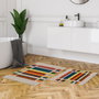 Mijölnir Kt464 Juego de Alfombrillas de Baño de Lujo en Poliéster Suave con Base Antideslizante y Tratamiento Antibacteriano para Baño Hogar
