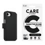 PanzerGlass CARE™ Tango 2-in-1 Wallet Case w. Qi para iPhone 16e | 17e - Negro