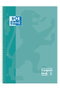 OXFORD Paquete de 5 cuadernos espiral Europeanbook1 verde menta A4 80h 90g cuadrícula 5x5mm