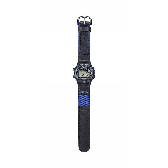 Casio W-220HF - Reloj Unisex Azul Digital de Cuarzo