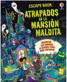 USBORNE ATRAPADOS EN LA MANSION MALDITA Escape Book