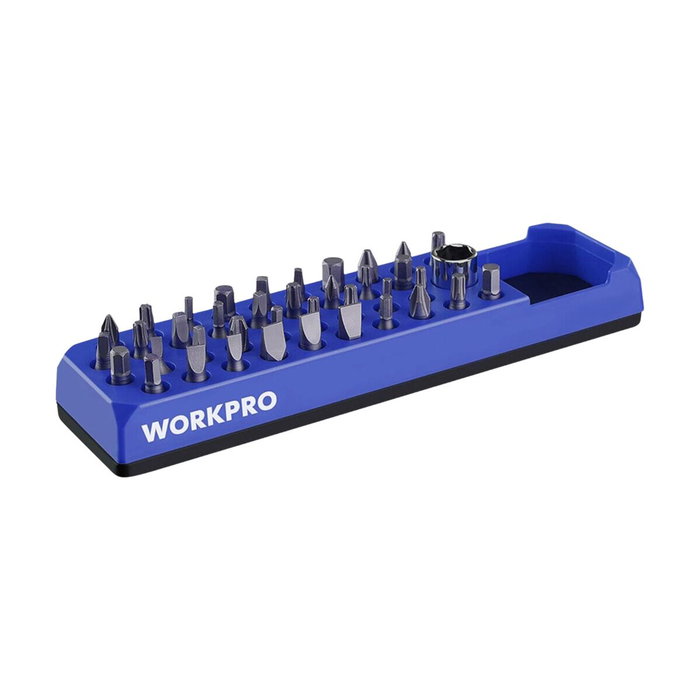 Workpro Organizador magnético rectangular vacío para puntas