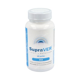 MARGAN Supraver 60 Capletas Complemento Alimenticio para el Cuidado Visual con DHA y Vitaminas