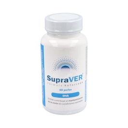 MARGAN Supraver 60 Capletas Complemento Alimenticio para el Cuidado Visual con DHA y Vitaminas