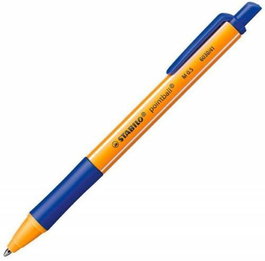 STABILO Pointball Colorful Bolígrafo Azul Marino 0,5 mm (Pack de 10)