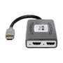 Tripp Lite Divisor HDMI 2.0 B118-002-HDR-V2, 2 Salidas 4K UHD 60Hz HDR, Compatible con HDCP 2.2, Divisor de Video para 2 Pantallas, Negro