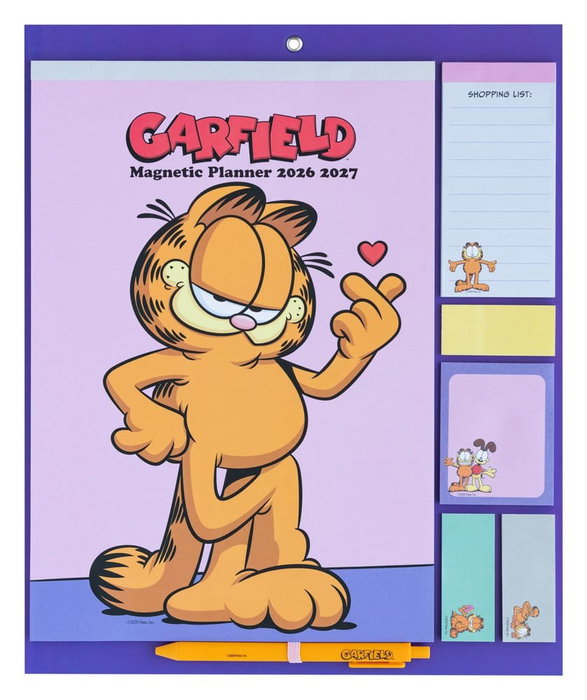 Grupo Erik Planificador Magnético Garfield 2026/27 30 x 35 cm Grupo Erik Planificador Magnético Garfield 2026/27 30 x 35 cm