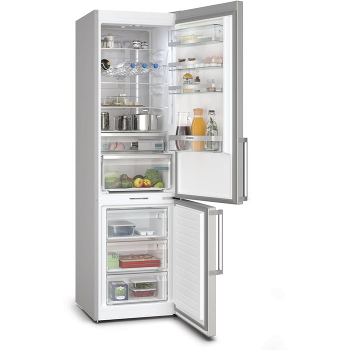 Siemens KG39NAIBT Frigorífico Combinado NoFrost iQ500 363 L Acero Inoxidable