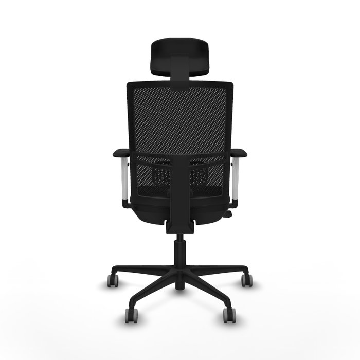 PIQUERAS Y CRESPO Silla de oficina Yunquera con mecanismo Sincro/Traslack y cabecero regulable, Negro PIQUERAS Y CRESPO Silla de oficina Yunquera con mecanismo Sincro/Traslack y cabecero regulable, Negro