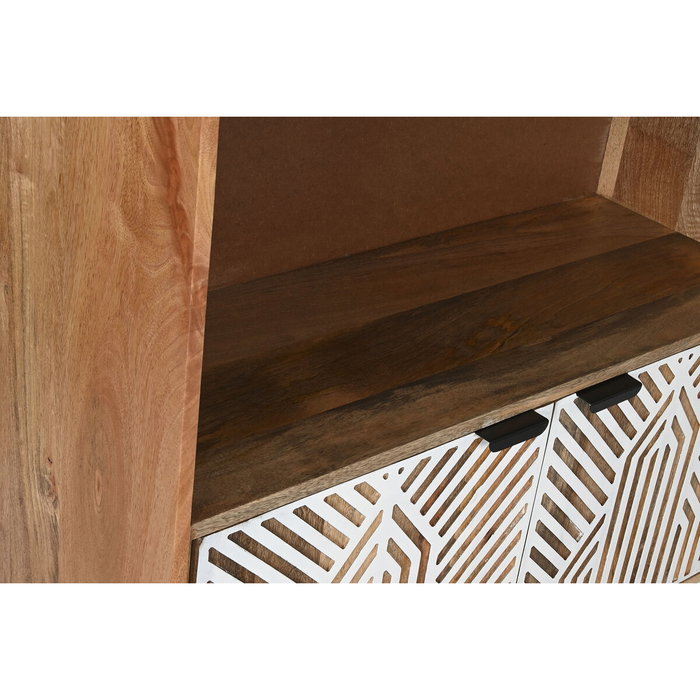 DKD Home Decor Estantería Mango 90x35x174 Blanco