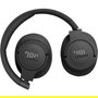 JBL Auriculares Inalámbricos Tune 770NC Cancelación de Ruido Adaptativa Bluetooth Negros con Micrófono JBLT770NCBLK