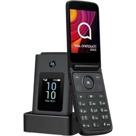Teléfono Móvil TCL 4043D 3,2" 48 MB 128 MB Gris Teléfono Móvil TCL 4043D 3,2" 48 MB 128 MB Gris