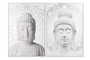 DKD Home Decor Cuadro de Buda en Lienzo 82,5x4,5x122,5 cm