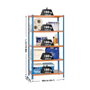 Simon Rack Simonclick Plus 5/500 Estantería Metálica sin Tornillos