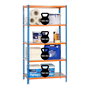 Simon Rack Estantería Metálica Sin Tornillos Simonclick Plus 5/500 Carga 180kg 5 Estantes 2000x1000x500mm