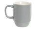 DKD Home Decor Juego de tazas Botanico 4 unidades surtidas de porcelana 400ml