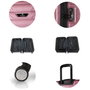 Zoozie Bags Maleta 6001 Oro Rosa Grande 75x47x30 cm ABS Ruedas 360 Candado Codificado