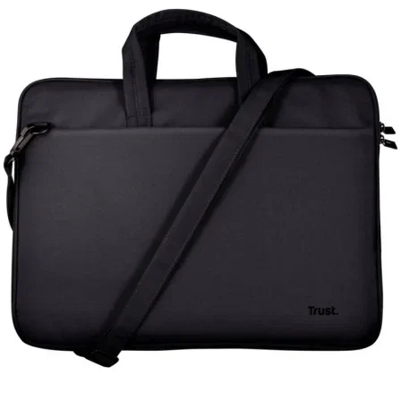 Trust Bolonia Slim Eco - Maletín para Portátil 14" Negro con Compartimento Acolchado Trust Bolonia Slim Eco - Maletín para Portátil 14" Negro con Compartimento Acolchado