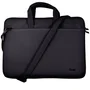 Trust Bolonia Slim Eco - Maletín para Portátil 14" Negro con Compartimento Acolchado