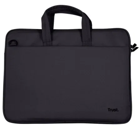 Trust Bolonia Slim Eco - Maletín para Portátil 14" Negro con Compartimento Acolchado Trust Bolonia Slim Eco - Maletín para Portátil 14" Negro con Compartimento Acolchado