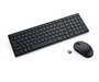 Dell KB555 & MS355 - Teclado y Ratón Inalámbricos QWERTY Español, 2.4GHz/Bluetooth 5.1, Resistente a Salpicaduras, 4020 PPP, 36 Meses Batería, Negro