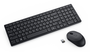 Dell Teclado y ratón inalámbrico KM555 Silent 2.4 GHz Bluetooth 5.1 QWERTY Español Negro