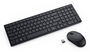 Dell Teclado y ratón inalámbrico KM555 Silent 2.4 GHz Bluetooth 5.1 QWERTY Español Negro