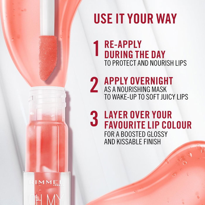Rimmel London Oh My Gloss! Brillo Labial 06-So Rosy Rimmel London Oh My Gloss! Brillo Labial 06-So Rosy