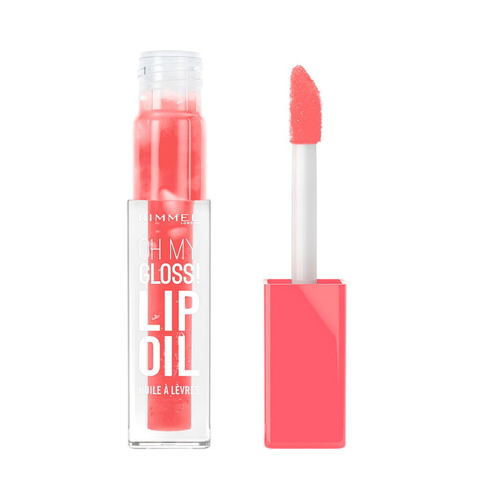Rimmel London Oh My Gloss! Brillo Labial #06-So Rosy 4,5 ml, Aceite Labial Hidratante y No Pegajoso