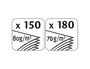 Maped Taladro de dos punzones Expert HD150 Gran Capacidad