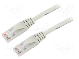 TELEGÄRTNER Cable de red Cat 6 U/UTP 0,5m Gris