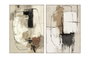 DKD Home Decor Cuadro Lienzo Abstracto Pack de 2